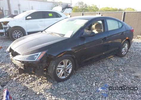 2020 Hyundai Elantra Sel из США, поврежденный, VIN KMHD84LF0LU954001